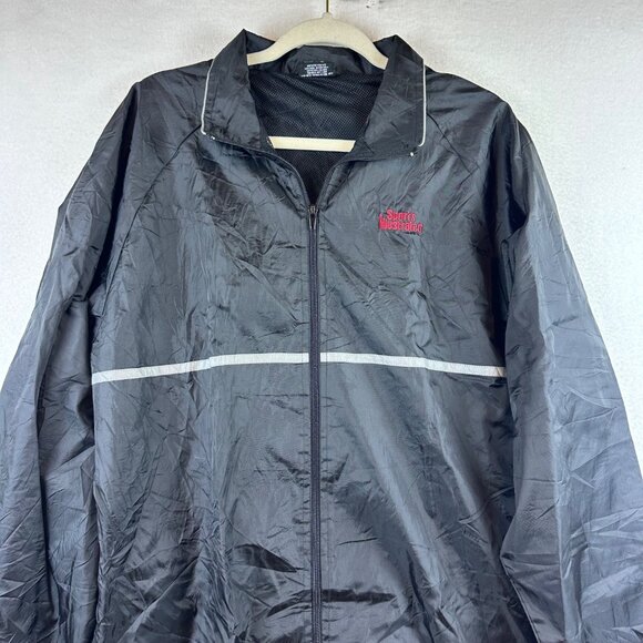 Vintage Sports Illustrated Windbreaker Men XL Zip Bomber Sporty Active Retro Y2K - Picture 2 of 11